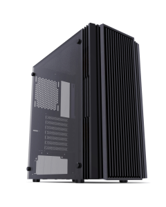  PC COMPUTER ATX MID TOWER GAMING CASE -iONZ KZ16 BLACK - TEMPERED GLASS - FRONT VENTED FOR MAXIMUM AIRFLOW PERFORMANCE